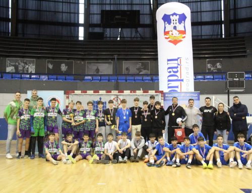 Futsal Gradska završnica – 7-8 razredi dečaci – DODELA MEDALjA – 02. 02. 2026.