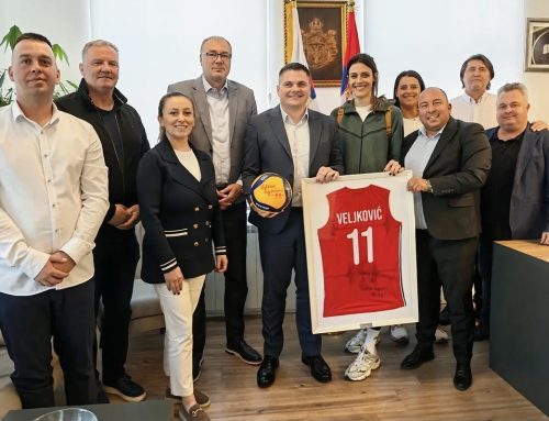 Arsović i Đurić u sportskoj delegaciji kod predsednika opštine Lebane